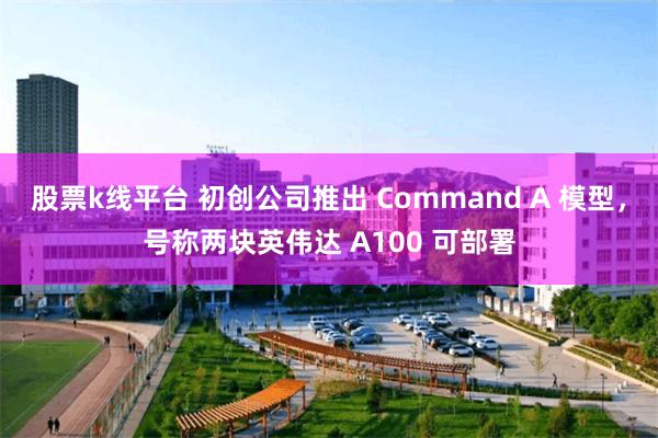 股票k线平台 初创公司推出 Command A 模型，号称两块英伟达 A100 可部署